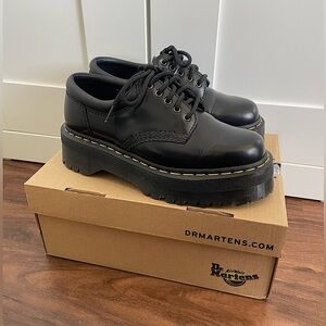 Dr. Martens 8053 Quad Platform Leather Shoes